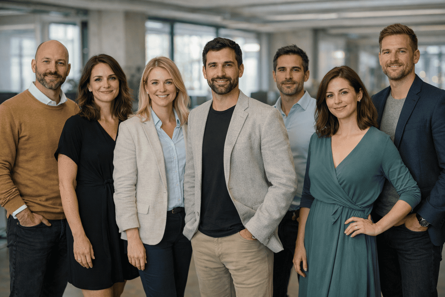Team working on AI trading platform — Ferme Valeurect